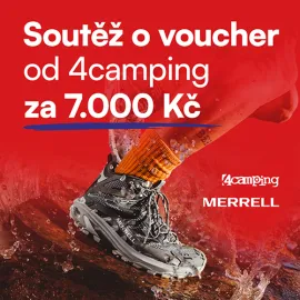 🌦️ Terapie venkem: vyhraj 7 000 Kč na vybavení značky Merrell!