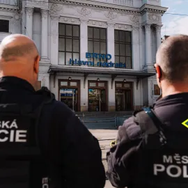 Prostor u brněnského "hlavasu" budou nonstop hlídat strážníci