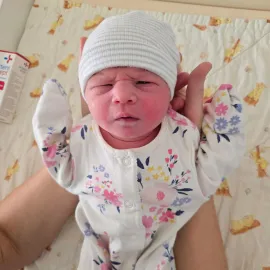 Prvním jihomoravským miminkem roku 2026 je Laura