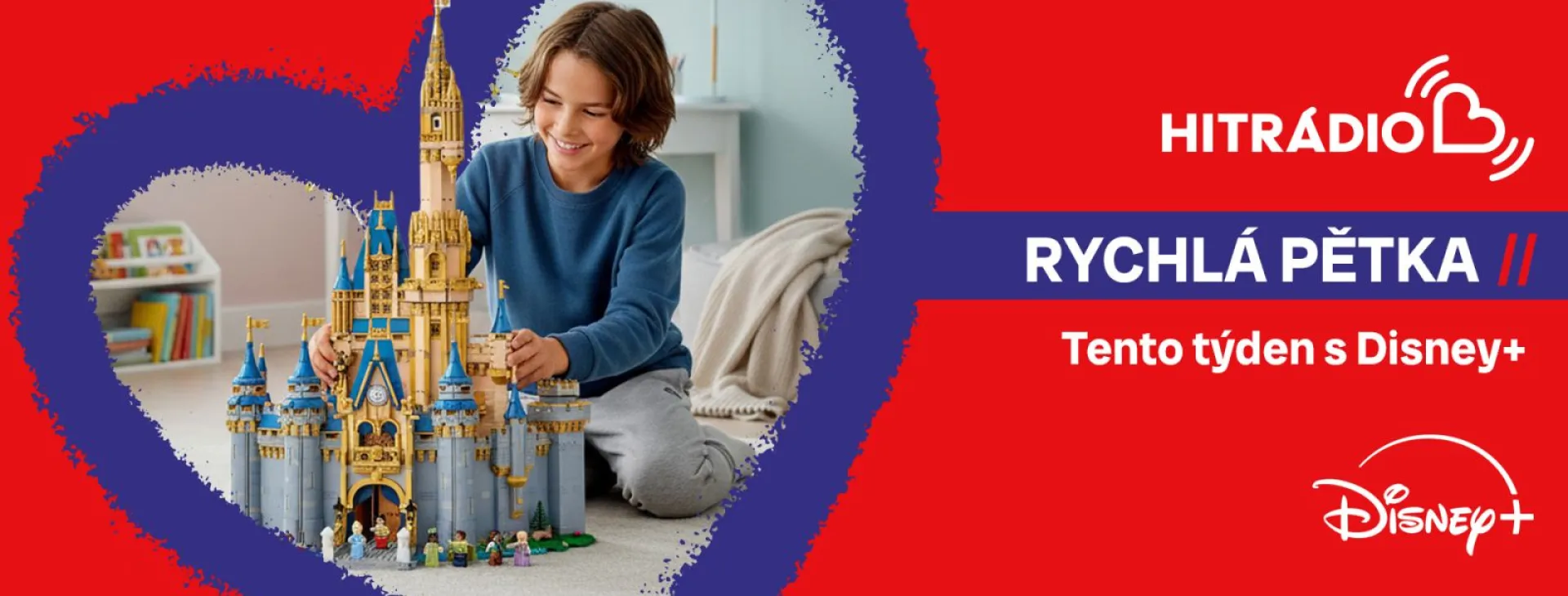 🎉 Rychlá pětka s Disney+: vyhraj roční předplatné a LEGO! 