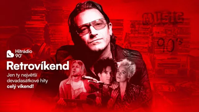 Čeká vás prodloužený Retrovíkend s Hitrádiem Devadesátka